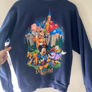 DISNEYLAND CHARACTER SWEATSHIRT DISNEY MEDIUM